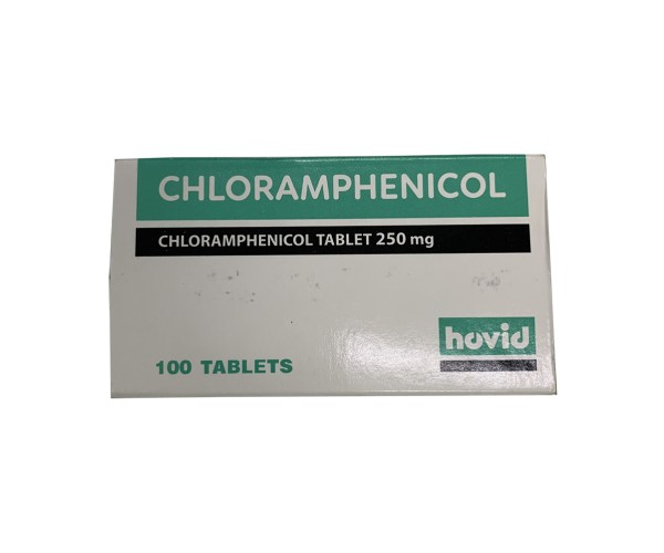 Thuốc kháng sinh Chloramphenicol 250mg Hovid (10 vỉ x 10 viên/hộp)